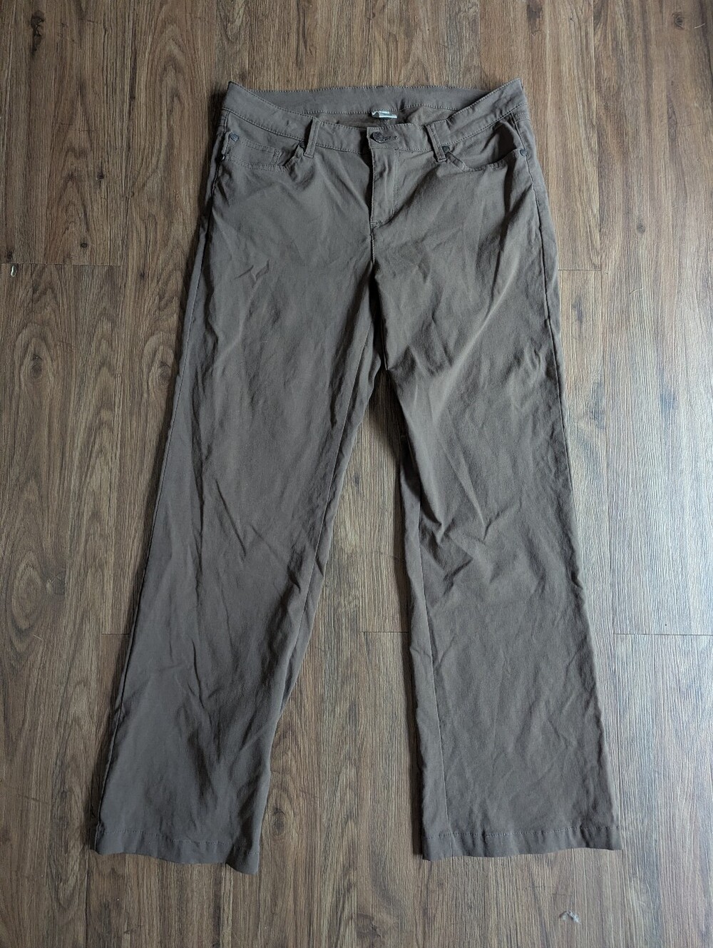 PraNa Women's Brown Breathe Outdoor Pants Sz 8